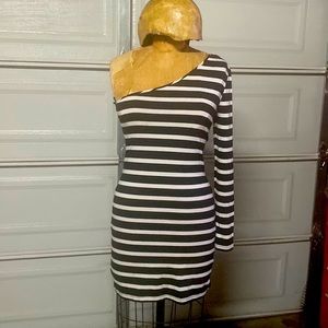 Striped BodyCon dress